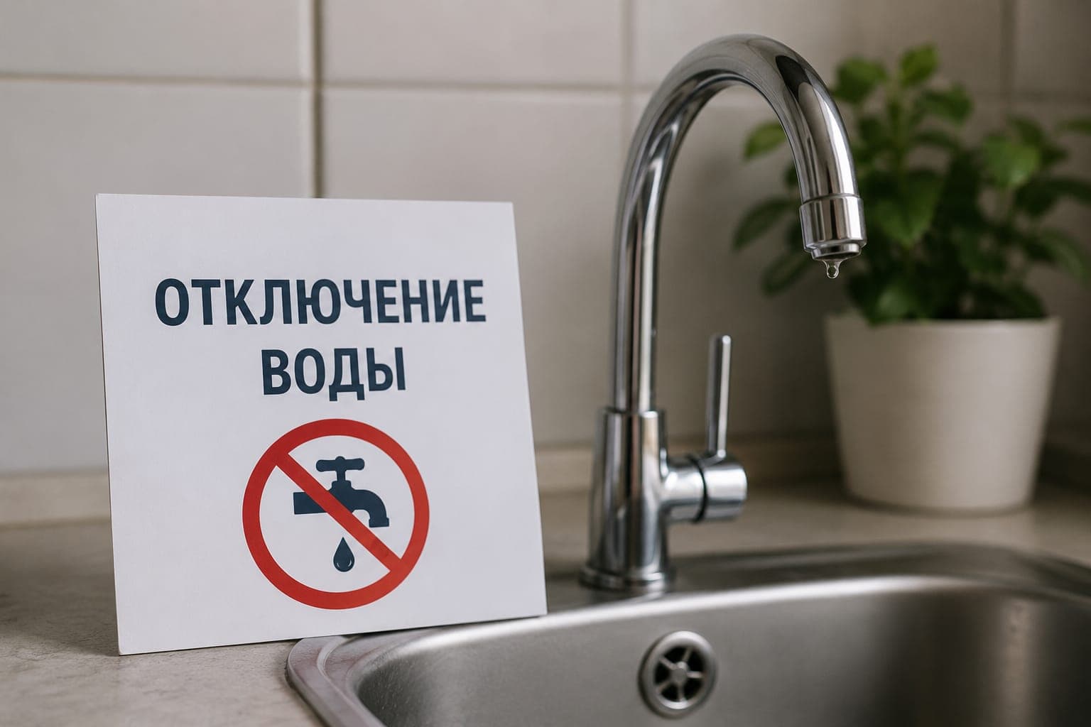 Костанай Су предупреждает об отключении воды