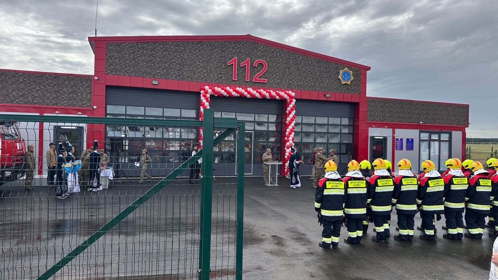 В Костанайском районе открыли новое пожарное депо