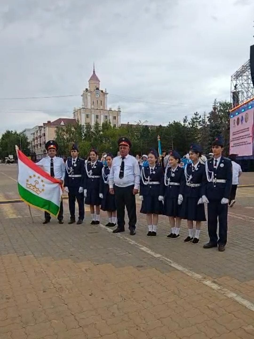 В Костанае торжественно открыли  XXI республиканский слёт ЮИД