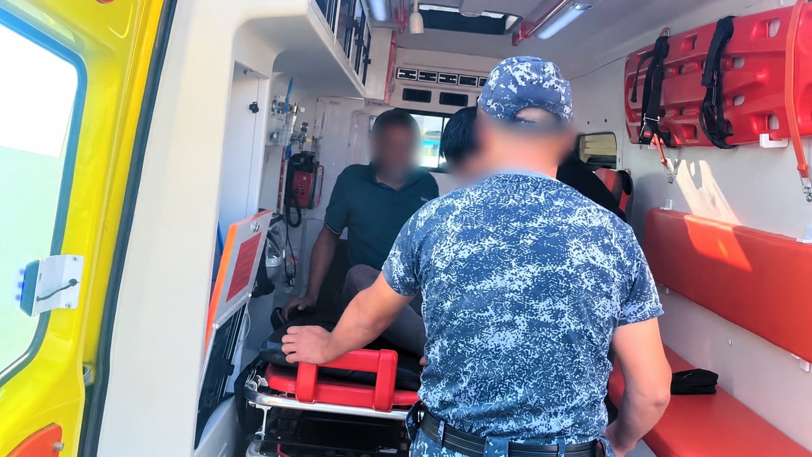 Полицейские спасли жизнь мужчине в Амангельдинском районе