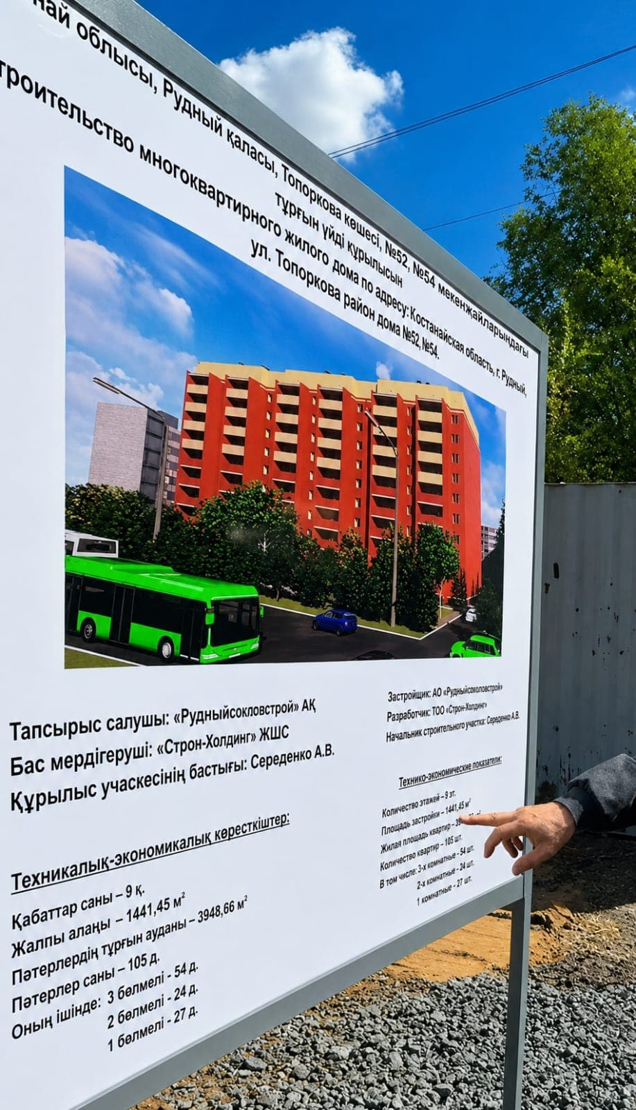 В Рудном построят новую девятиэтажку